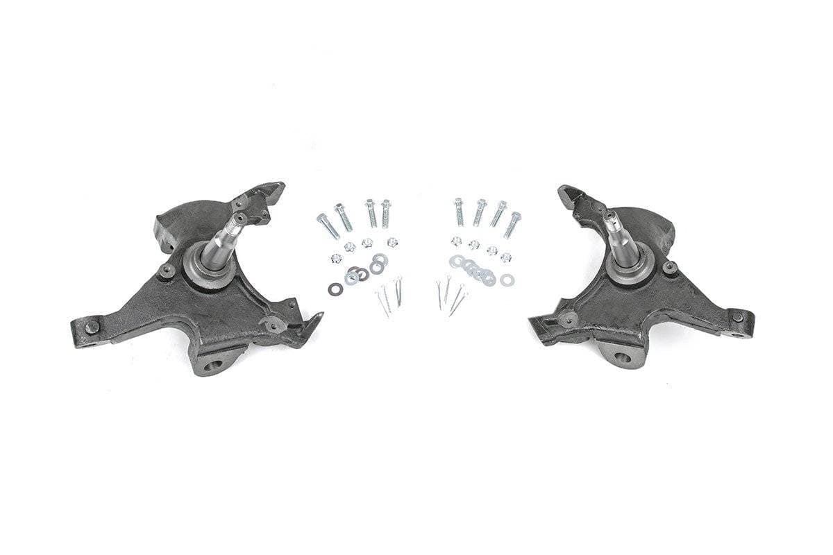 Rough Country 2 Inch Drop Spindles 88-98 GM Silverado/Sierra 1500