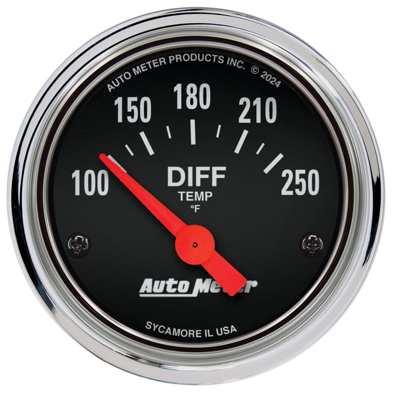 AM Traditional Chrome Gauges