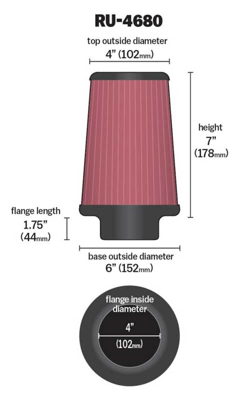 KN Universal Air Filter thumbnail 3