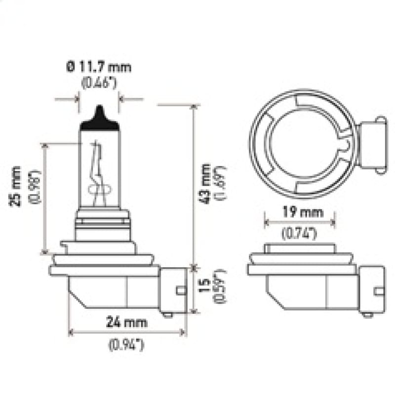 HELLA Optilux Xenon Bulb thumbnail 3