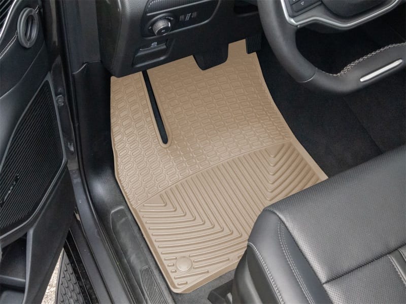WT Rubber Mats - Front - Tan thumbnail 2