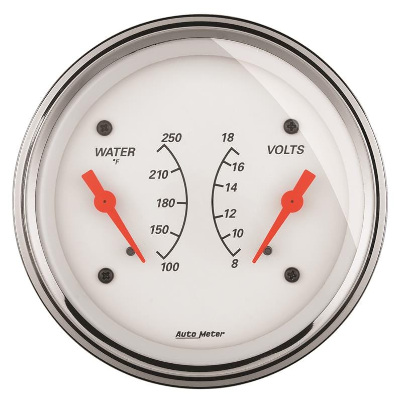 AM Arctic White Gauges