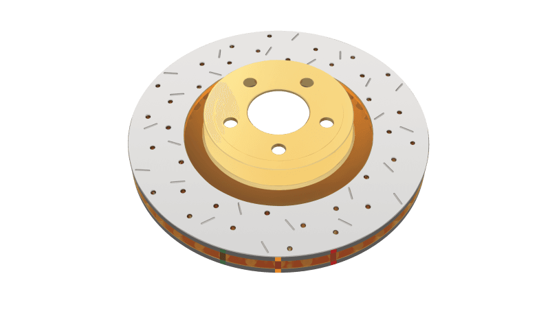 DBA 4000 Slot&Drill Rotors thumbnail 2