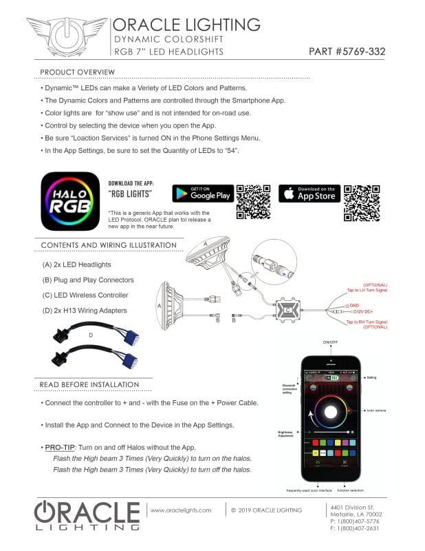 ORL Headlight Assemblies thumbnail 5