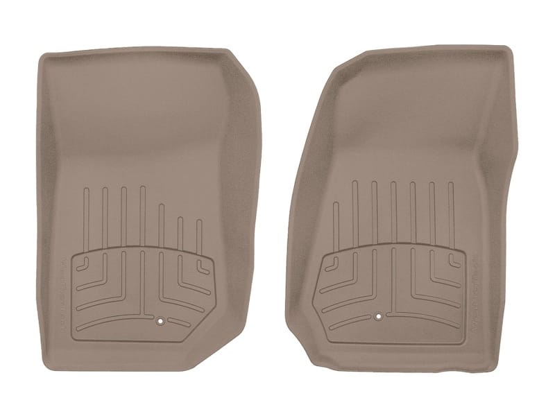 WT 3D FloorMat - Front - Tan