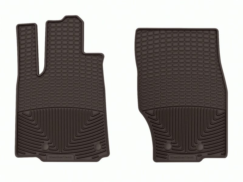 WT Rubber Mats - Front - Cocoa