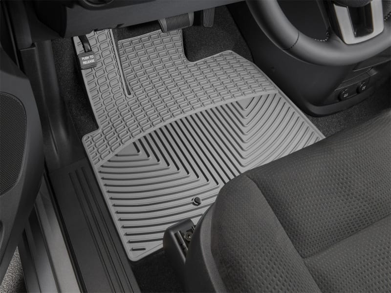 WT Rubber Mats - Front - Grey thumbnail 2