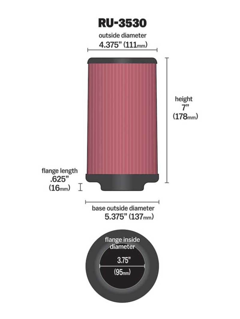 KN Universal Air Filter thumbnail 2