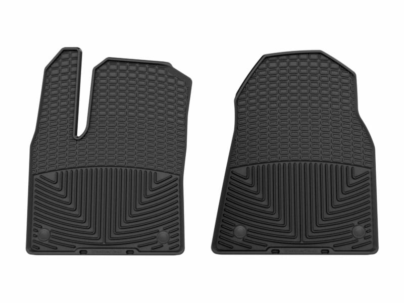 WT Rubber Mats - Front - Blk