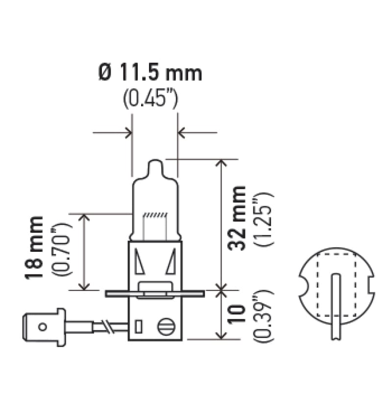 HELLA Halogen Bulb thumbnail 2