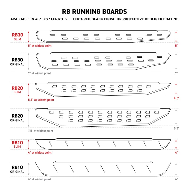 GOR RB30 Running Boards thumbnail 2