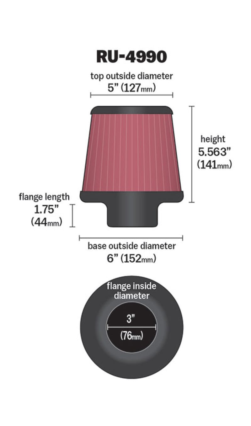 KN Universal Air Filter thumbnail 2