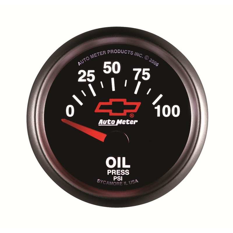 AM Chevy Black Gauges thumbnail 4