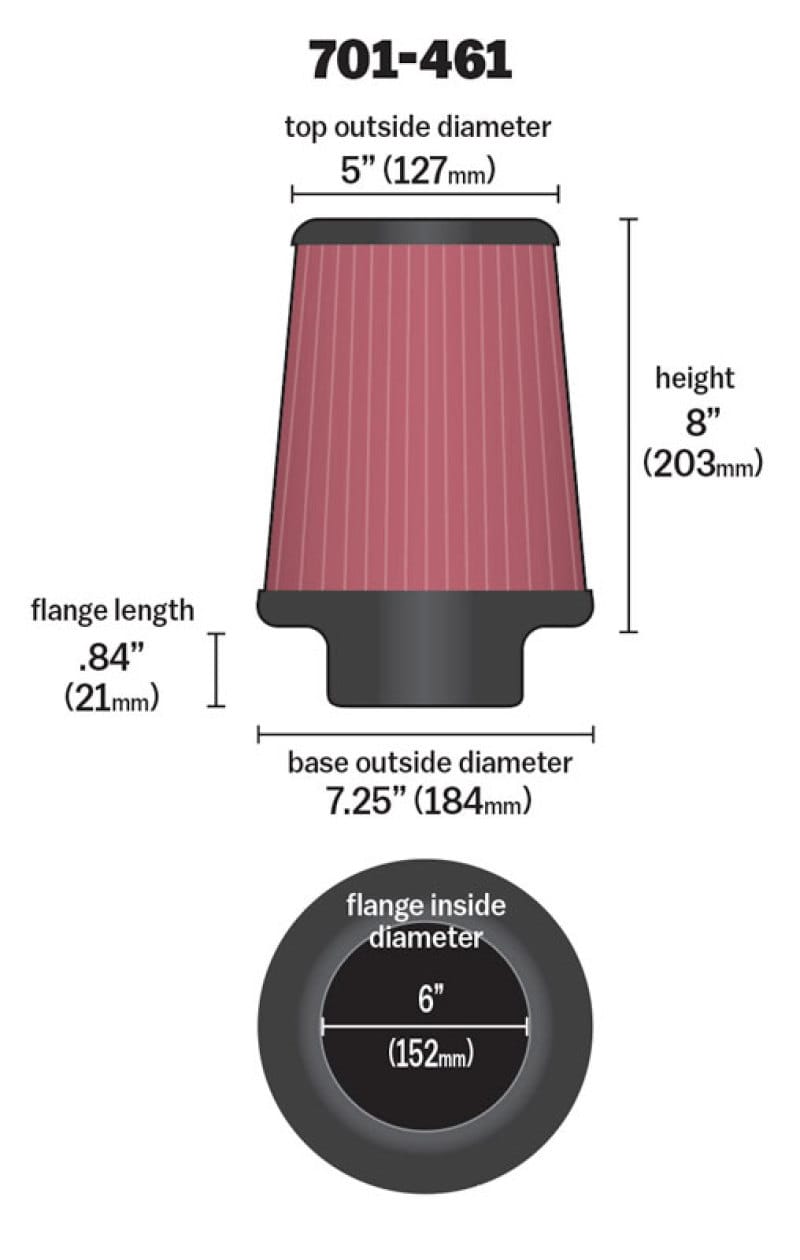 AIR Universal Air Filter thumbnail 3