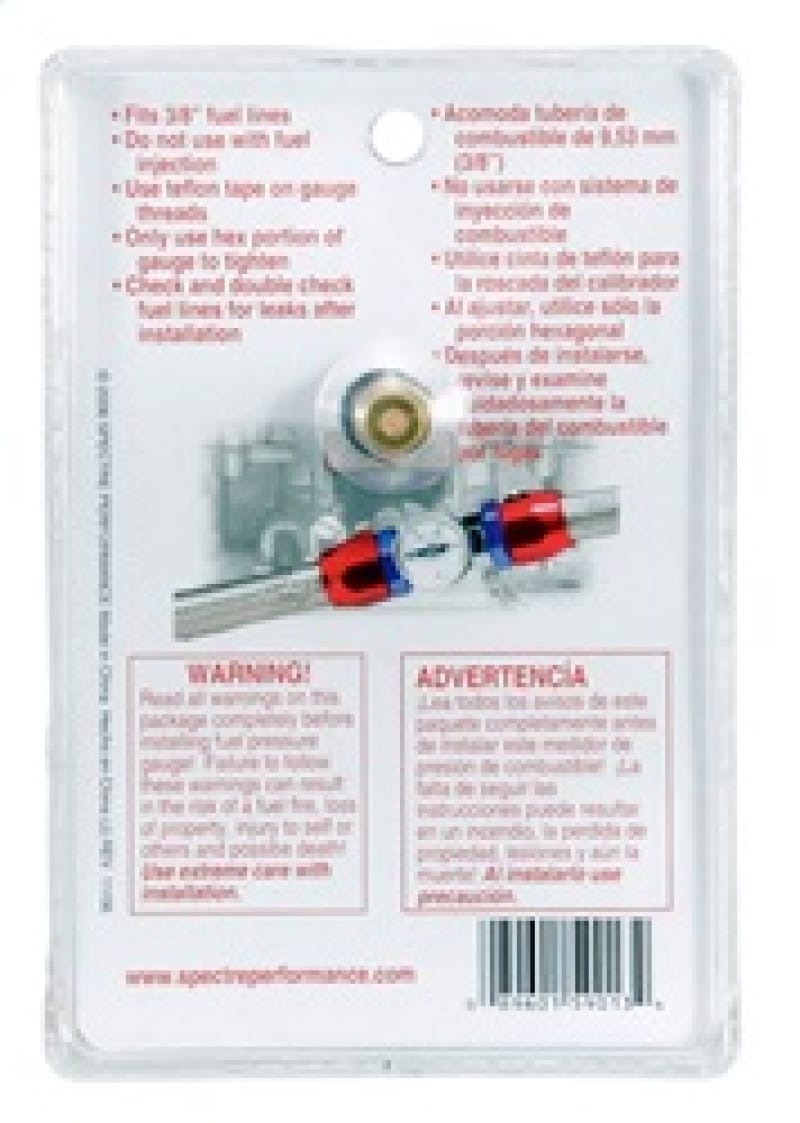 SPE Fuel Pressure Gauges thumbnail 2