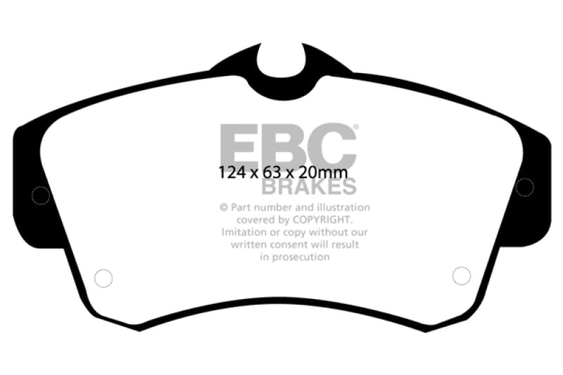 EBC Redstuff Brake Pad Sets