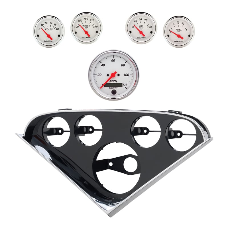 AM Arctic White Gauges