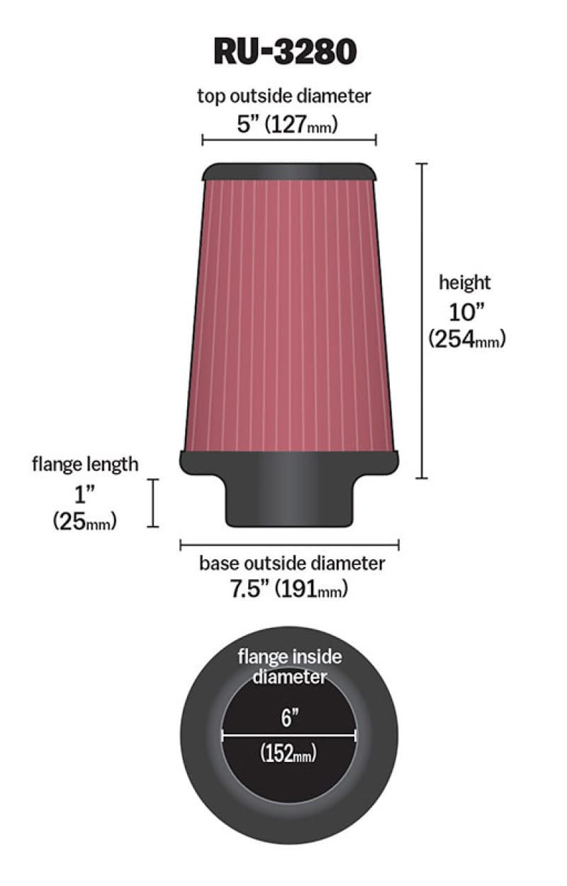 KN Universal Air Filter thumbnail 2