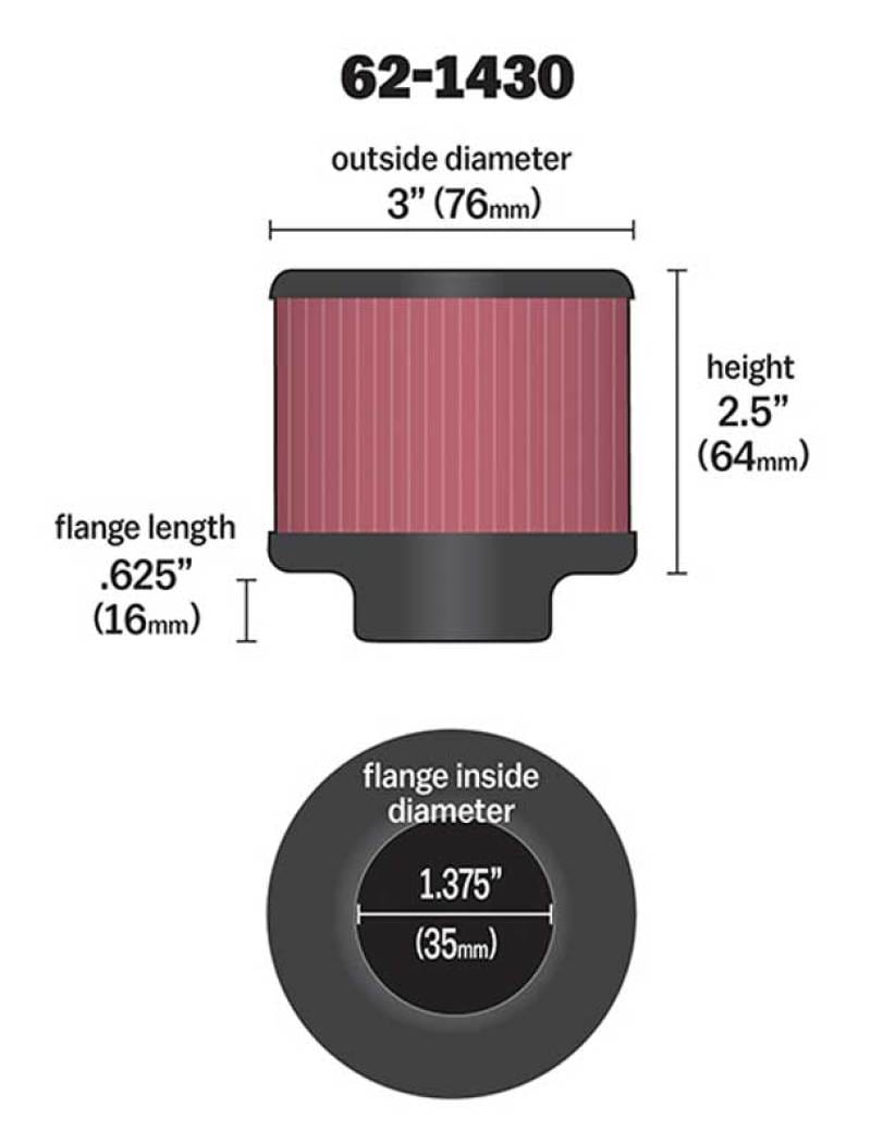 KN Universal Air Filter thumbnail 2