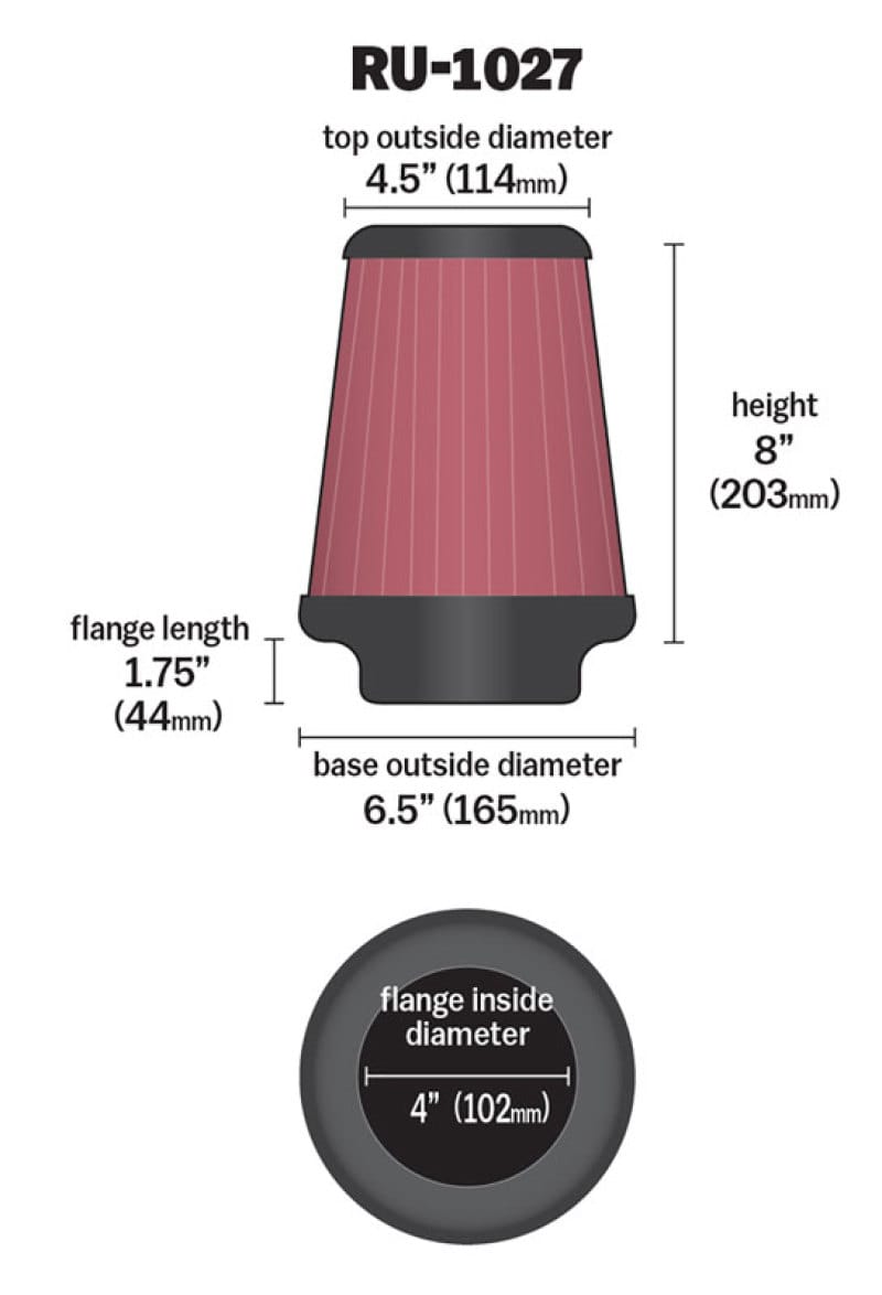 KN Universal Air Filter thumbnail 3