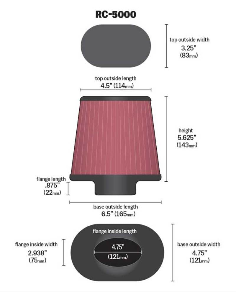 KN Universal Air Filter thumbnail 3
