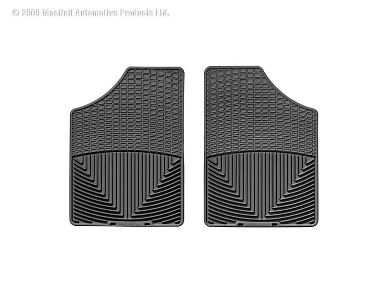 WT Rubber Mats - Front - Blk