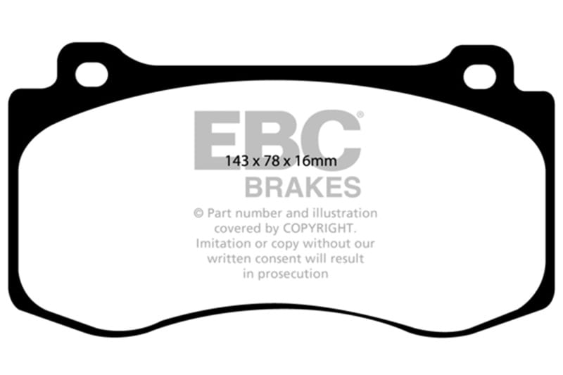 EBC Bluestuff Brake Pad Sets thumbnail 3