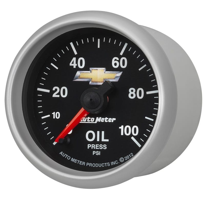 AM Chevy Gold Bowtie Gauges thumbnail 2