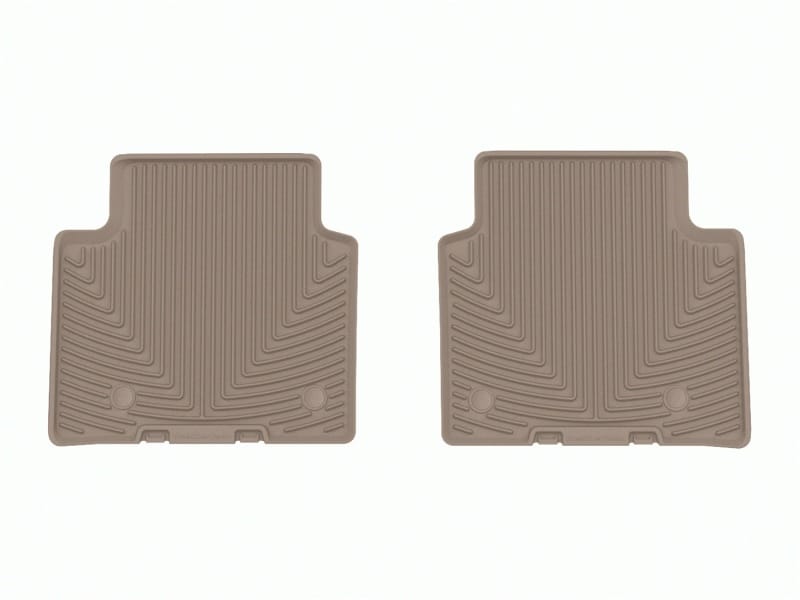 WT Rubber Mats - Rear - Tan