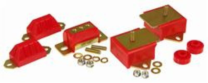 PRO Drivetrain Mounts - Red