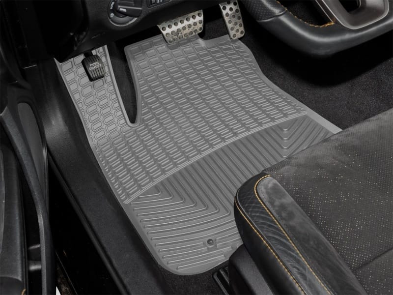 WT Rubber Mats - Front - Grey