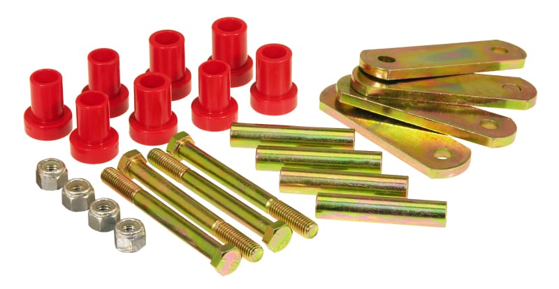PRO Spring/Shackle Bush- Red