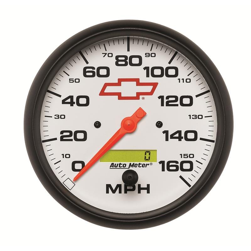 AM Chevy White Gauges