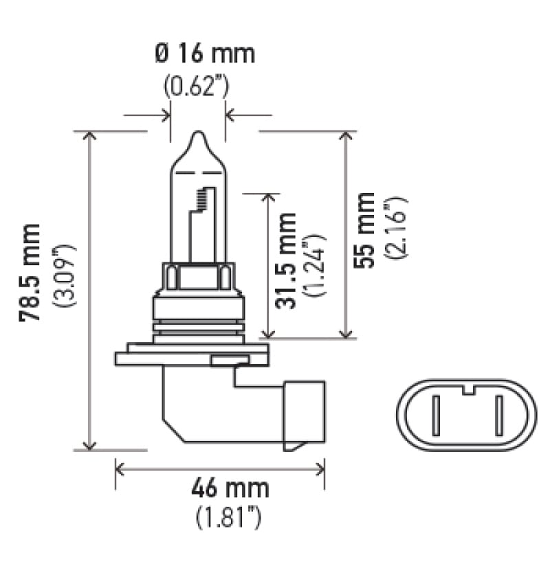 HELLA Halogen Bulb thumbnail 2