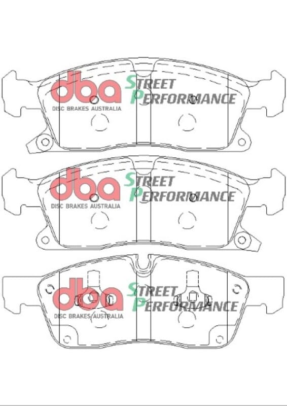 DBA SP Performance Brake Pads thumbnail 2