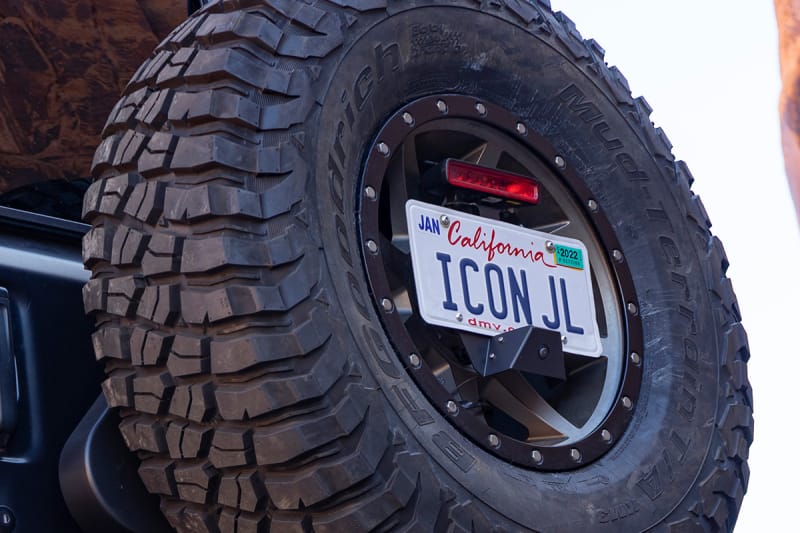 ICO License Plate Relcation Kits thumbnail 3