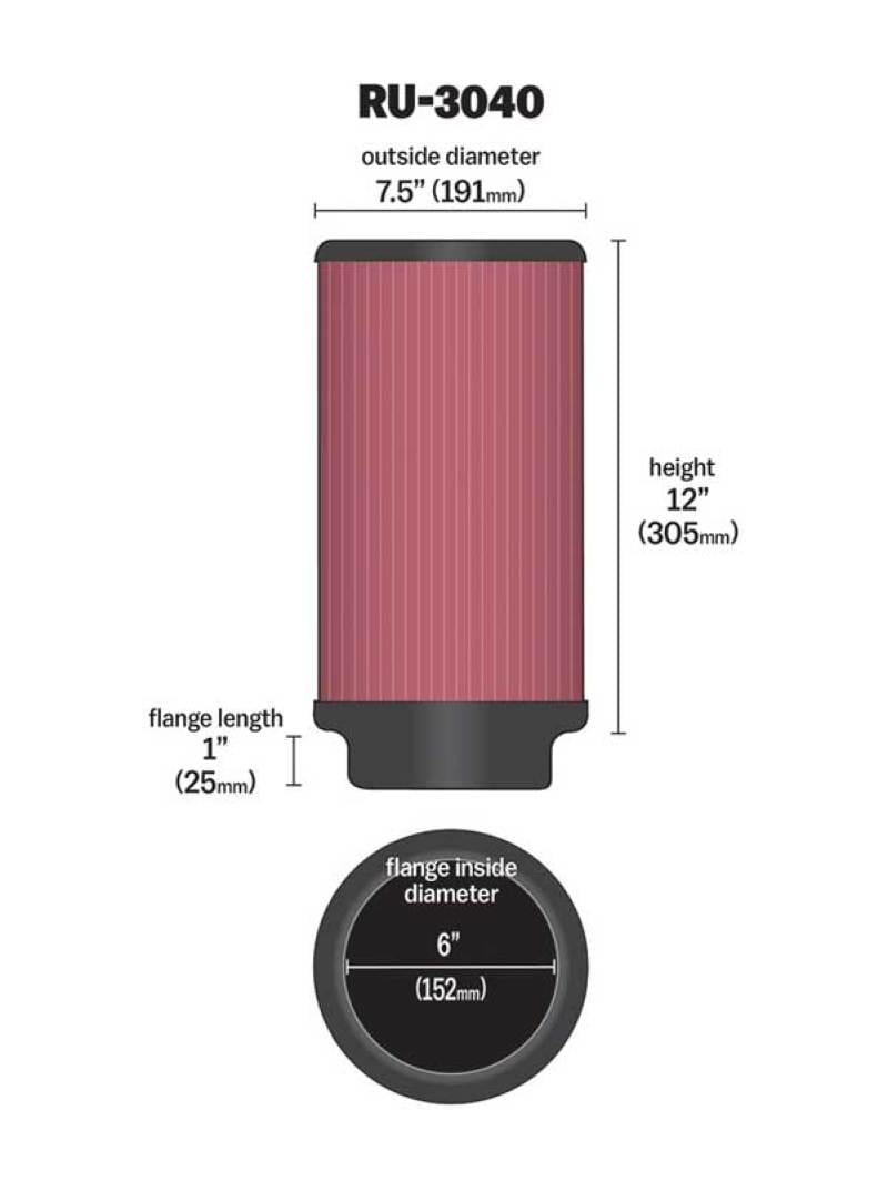 KN Universal Air Filter thumbnail 3