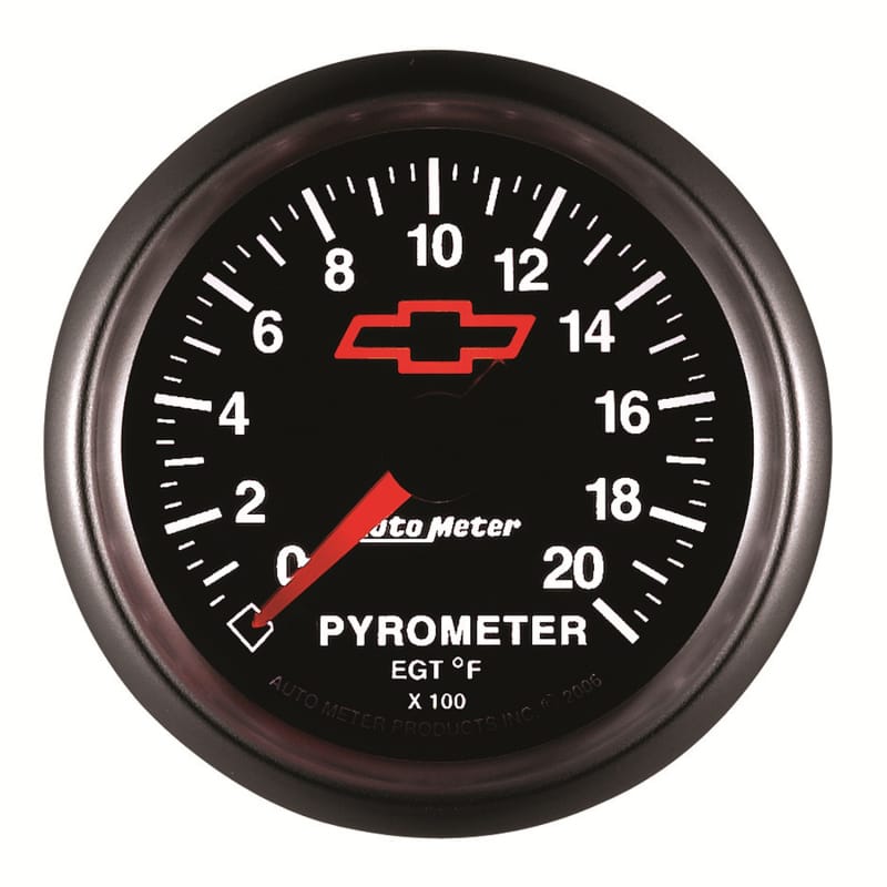 AM Chevy Black Gauges thumbnail 4