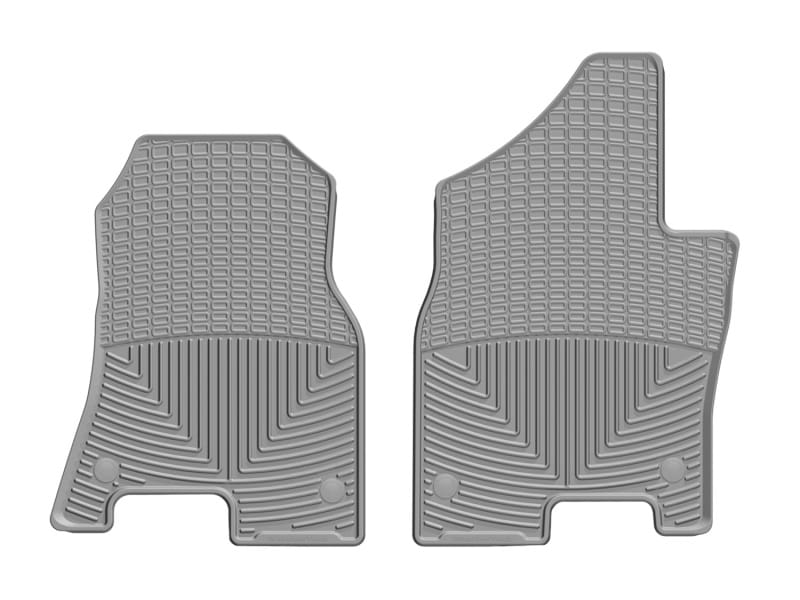 WT Rubber Mats - Front - Grey