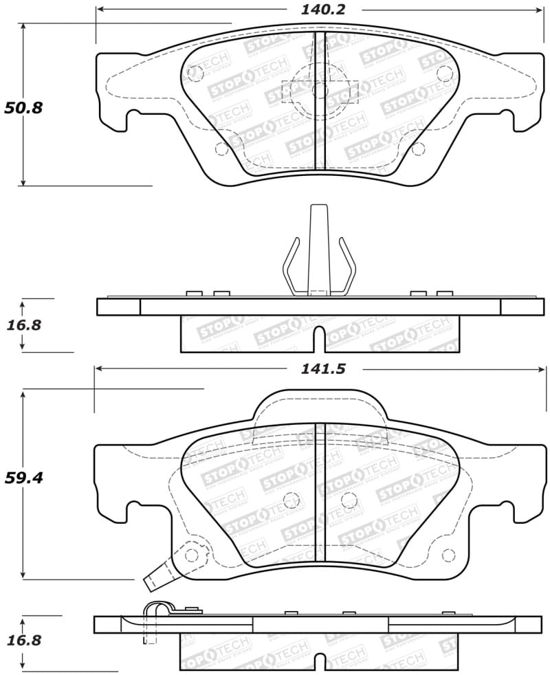ST Sport Brake Pads