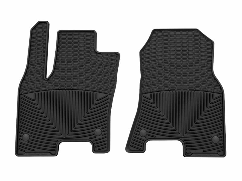 WT Rubber Mats - Front - Blk