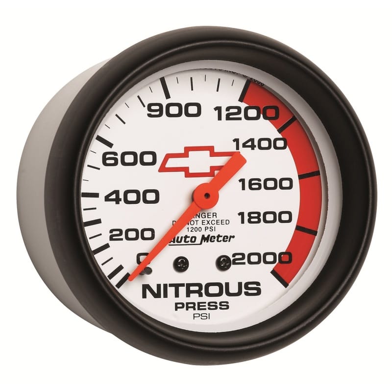 AM Chevy White Gauges thumbnail 3