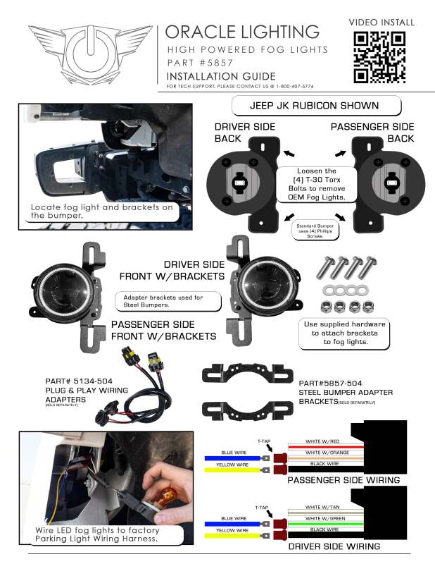 ORL Fog Light Brackets thumbnail 3