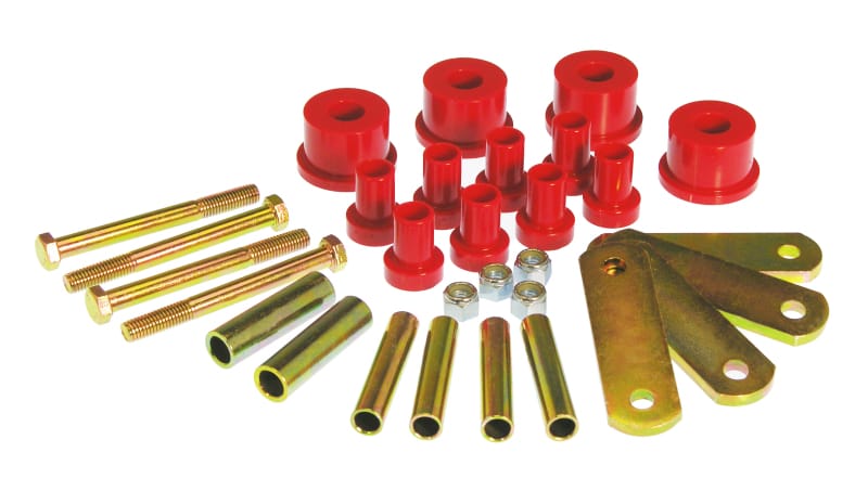 PRO Spring/Shackle Bush- Red