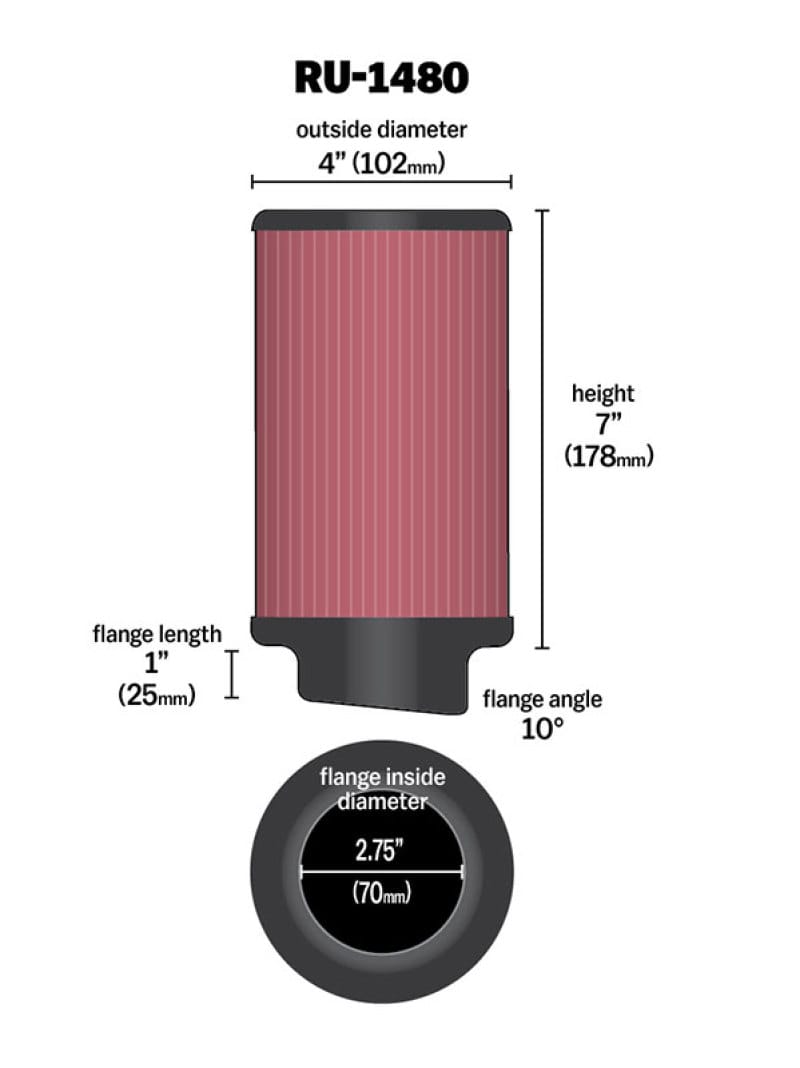 KN Universal Air Filter thumbnail 2