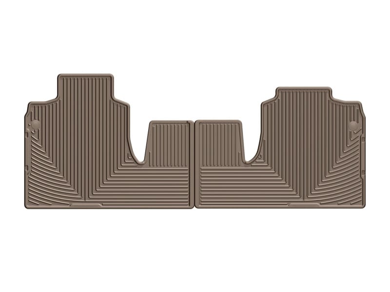 WT Rubber Mats - Rear - Tan