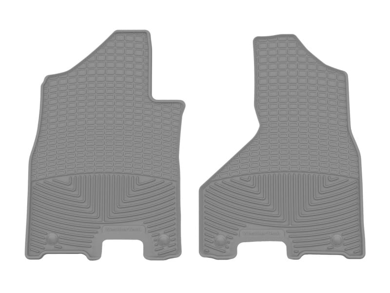 WT Rubber Mats - Front - Grey