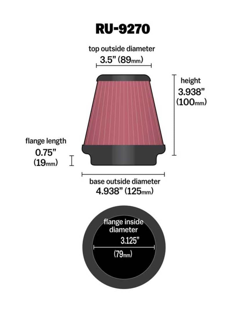 KN Universal Air Filter thumbnail 3