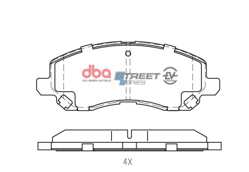 DBA Street Series Brake Pads thumbnail 2