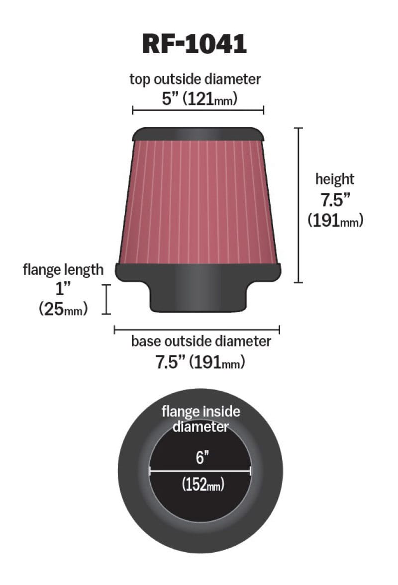 KN Universal Air Filter thumbnail 3